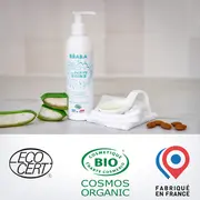 Lapte de curatare fata si corp pentru bebelusi Beaba 250 ml, Certificat Organic ERFB909000