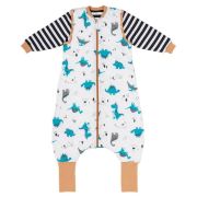 Sac de dormit cu picioruse si maneca lunga detasabila Jurassic 90 cm + manseta 2.5 Tog BBXEU892-25FSN