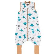 Sac de dormit cu picioruse si talpa antiderapanta Jurassic 120 cm + manseta 1.0 Tog BBXEU895-10FN