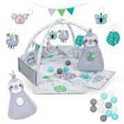 Salteluta de joaca interactiva kidwell yoga - gray edeedimaedyog01a0