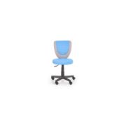 Scaun birou copii hm toby, ergonomic, cadru polipropilena, rotativ, inaltime reglabila, 80 kg, gri/albastru drm8854