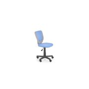 Scaun birou copii hm toby, ergonomic, cadru polipropilena, rotativ, inaltime reglabila, 80 kg, gri/albastru drm8854