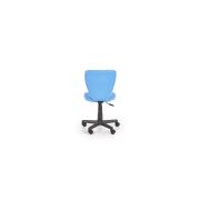 Scaun birou copii hm toby, ergonomic, cadru polipropilena, rotativ, inaltime reglabila, 80 kg, gri/albastru drm8854