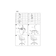 Scaun birou copii sl q022, ergonomic, cadru otel, stofa, inaltime ajustabila, rotire 360 ˚, 90 kg, gri drm8871