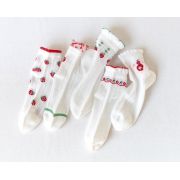 Set 5 perechi de sosetele pentru fetite - Capsunele AMSKK2022-136-C24