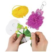 Set creativ - brelocuri pufoase