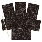 Set creativ de razuit - animalute