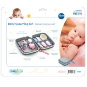 Set ingrijire bebelusi cu 9 piese BabyJem Grooming Set (Culoare: Gri) JEMbj_3633