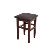 Taburete bucatarie, lemn masiv de fag, tapiterie piele ecologica, cires drm10011