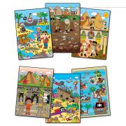 Water magic: carte de colorat vanatoarea de comori