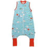 Sac de dormit cu picioruse si talpa antiderapanta Farmyard 130 cm 1.0 Tog BBXCJ976-10FN