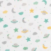 Sac de dormit cu picioruse si talpa antiderapanta Moon & Stars 90 cm + manseta 1.0 Tog BBXCJ912-10FN