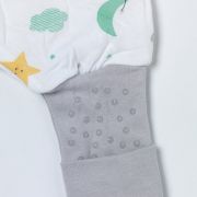 Sac de dormit cu picioruse si talpa antiderapanta Moon & Stars 90 cm + manseta 1.0 Tog BBXCJ912-10FN