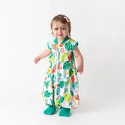 Sac de dormit cu picioruse si talpa antiderapanta Tropical 110 cm + manseta 1.0 Tog BBXCJ984-10FN