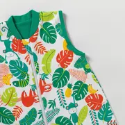 Sac de dormit cu picioruse si talpa antiderapanta Tropical 110 cm + manseta 1.0 Tog BBXCJ984-10FN