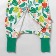 Sac de dormit cu picioruse si talpa antiderapanta Tropical 80 cm + manseta 1.0 Tog BBXCJ981-10FN