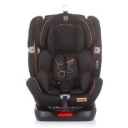 Scaun auto chipolino journey 0-36 kg ebony cu sistem isofix si sezut rotativ hubstkjr02301eb