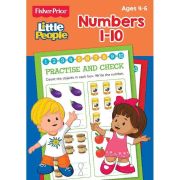 Carte de activitati cu cifre Fisher Price Alligator AB3287FPAB1 BBJAB3287FPAB1_Initiala