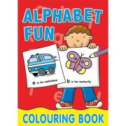 Carte de colorat Early Learning Alphabet Alligator AB2618OMCB12 BBJAB2618OMCB12_Rosu