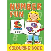 Carte de colorat Early Learning Numbers Alligator AB2618OMCB34 BBJAB2618OMCB34_Verde