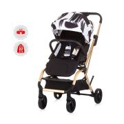 Carucior chipolino twister black white cu sezut rotativ hublktw02301bw