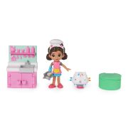 GABBYS DOLLHOUSE SET PAPUSA 9.7CM CU PISICUTA BUCATARIA LUI GABBY VIV6060476_20133230