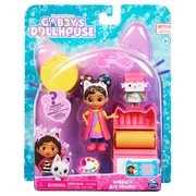 GABBYS DOLLHOUSE SET PAPUSA 9.7CM CU PISICUTA STUDIOUL DE ARTA A LUI GABBY VIV6060476_20130493