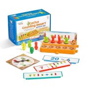 Joc matematic - mini gradina cu cactusi