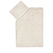 Lenjerie de pat  2 piese Rainbow bej Fillikid