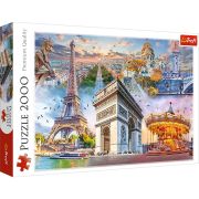PUZZLE TREFL 2000 WEEKEND IN PARIS VIV27125