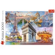 PUZZLE TREFL 2000 WEEKEND IN PARIS VIV27125