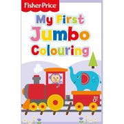 Prima mea carte de colorat Jumbo Fisher Price Alligator AB3000FPJC BBJAB3000FPJC_Initiala