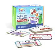 Puzzle - adunari si scaderi 1-10 - numberblocks