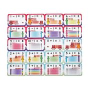 Puzzle - adunari si scaderi 1-10 - numberblocks