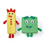 Set mascote din plus numberblocks - trei & patru