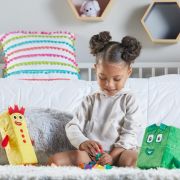 Set mascote din plus numberblocks - trei & patru