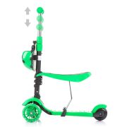 Trotineta chipolino kiddy evo 3 in 1 cu maner lime hubdskieh023li