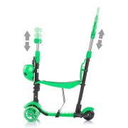 Trotineta chipolino kiddy evo 3 in 1 cu maner lime hubdskieh023li