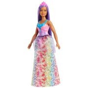 BARBIE DREAMTOPIA PAPUSA PRINTESA CU PAR MOV VIVMTHGR13_HGR17