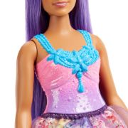BARBIE DREAMTOPIA PAPUSA PRINTESA CU PAR MOV VIVMTHGR13_HGR17