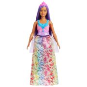 BARBIE DREAMTOPIA PAPUSA PRINTESA CU PAR MOV VIVMTHGR13_HGR17