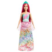 BARBIE DREAMTOPIA PAPUSA PRINTESA CU PAR ROZ VIVMTHGR13_HGR15