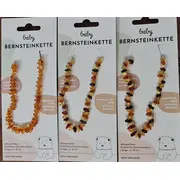 Colier pentru copii din chihlimbar natural