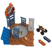 HOT WHEELS MONSTER TRUCK ARENA SMASHERS PROVOCAREA SPIN-OUT VIVMTHNB92_HNB93