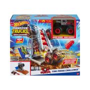 HOT WHEELS MONSTER TRUCKS ENTRY CHALLENGE ARENA SMASHERS PROVOCAREA TIRE PRESS VIVMTHNB87_HNB88
