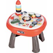 Masuta interactiva 2 in 1 pentru bebelusi, Educationala, Cu lumini si sunete, Cu panou detasabil si reversibil, Partea reversibila pentru Lego Duplo, Fun Table, Free2Play, Dimensiuni 35.5 cm x 31 cm x 41.5 cm, Multicolor BYN46873