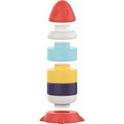 Masuta interactiva 2 in 1 pentru bebelusi, Educationala, Cu lumini si sunete, Cu panou detasabil si reversibil, Partea reversibila pentru Lego Duplo, Fun Table, Free2Play, Dimensiuni 35.5 cm x 31 cm x 41.5 cm, Multicolor BYN46873
