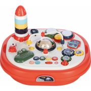 Masuta interactiva 2 in 1 pentru bebelusi, Educationala, Cu lumini si sunete, Cu panou detasabil si reversibil, Partea reversibila pentru Lego Duplo, Fun Table, Free2Play, Dimensiuni 35.5 cm x 31 cm x 41.5 cm, Multicolor BYN46873