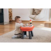 Masuta interactiva 2 in 1 pentru bebelusi, Educationala, Cu lumini si sunete, Cu panou detasabil si reversibil, Partea reversibila pentru Lego Duplo, Fun Table, Free2Play, Dimensiuni 35.5 cm x 31 cm x 41.5 cm, Multicolor BYN46873