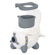 Olita copii, In forma de avion, Potty Plane, FreeON, 32 cm x 28 cm x 41 cm, White/Grey BYN42318